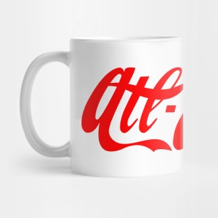 Atlanta - home of Coke (red) Mug